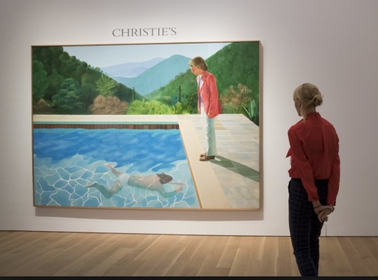 The record smashing Hockney Auction